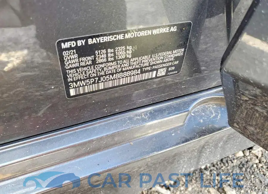 3MW5P7J05M8B88984# 12