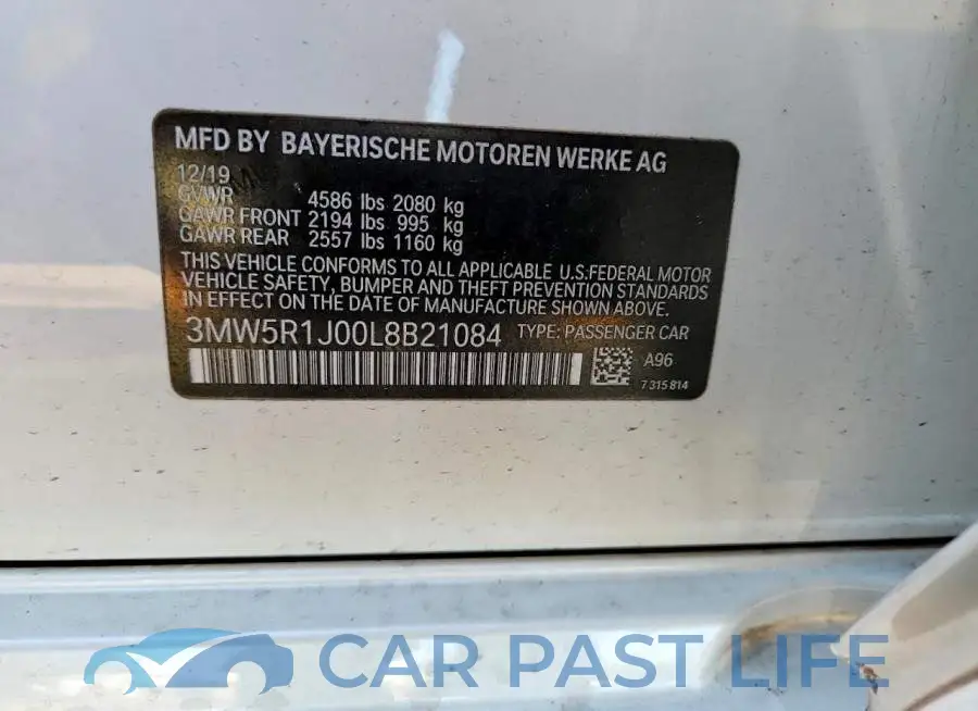 3MW5R1J00L8B21084# 12