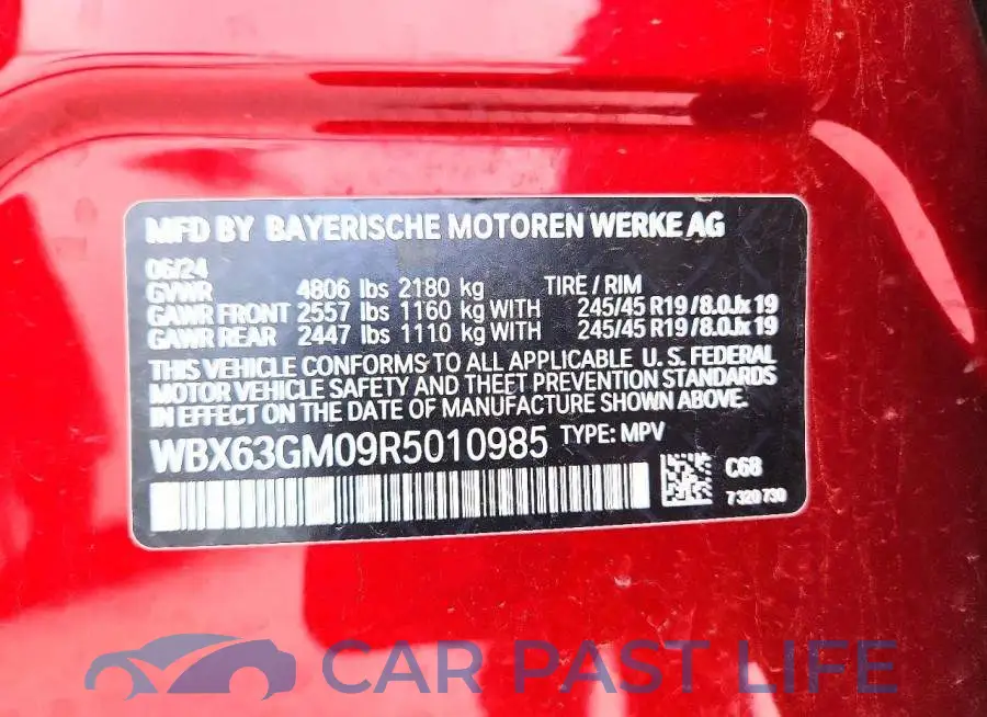 WBX63GM09R5010985# 14