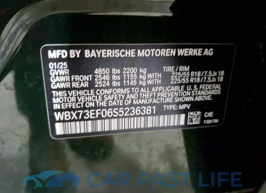 WBX73EF06S5236381# 14