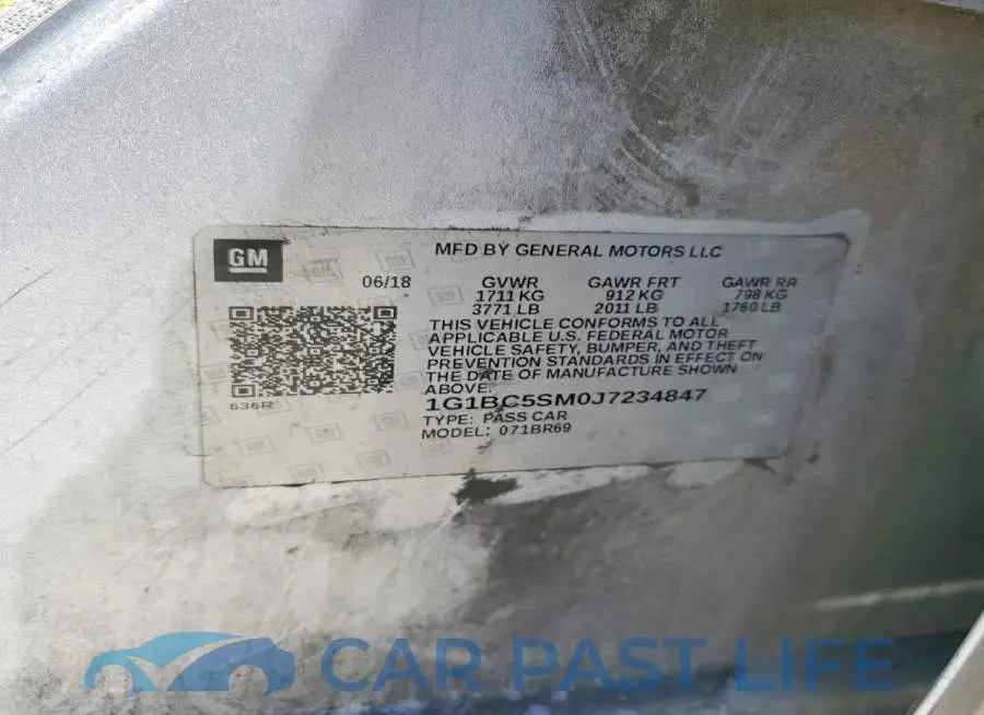 1G1BC5SM0J7234847# 12