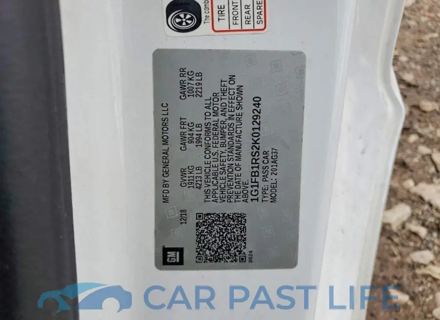 1G1FB1RS2K0129240# 12
