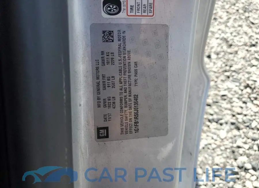1G1FB1RS6J0136402# 12