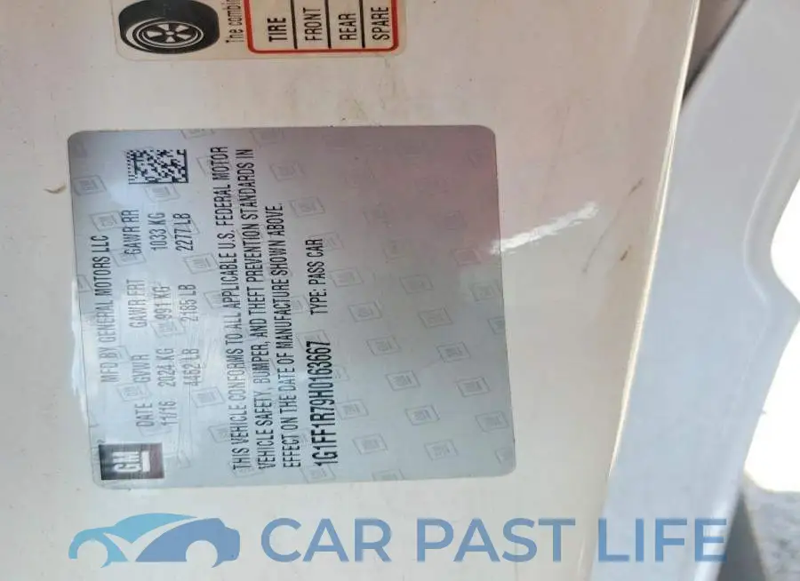 1G1FF1R79H0163667# 12