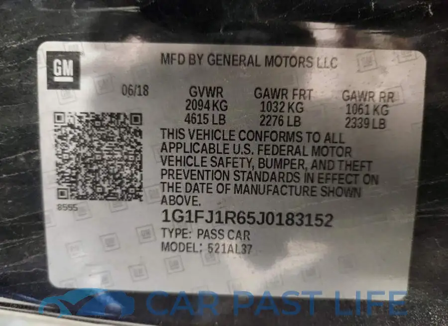1G1FJ1R65J0183152# 12