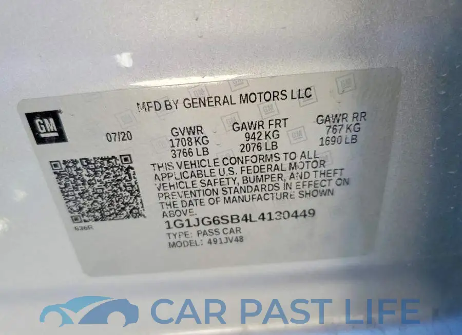 1G1JG6SB4L4130449# 13