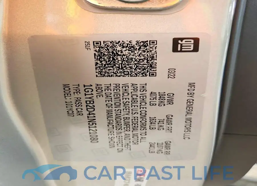 1G1YB2D41N5121080# 13