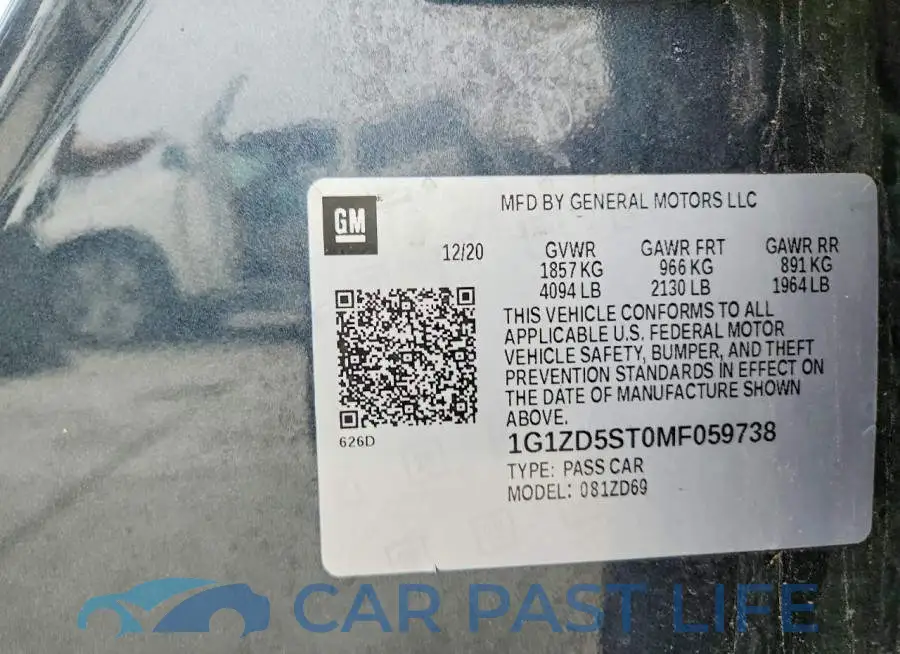 1G1ZD5ST0MF059738# 12