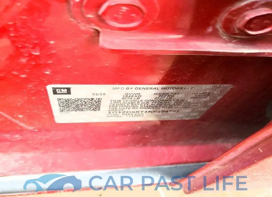 1G1ZD5ST1KF154791# 12