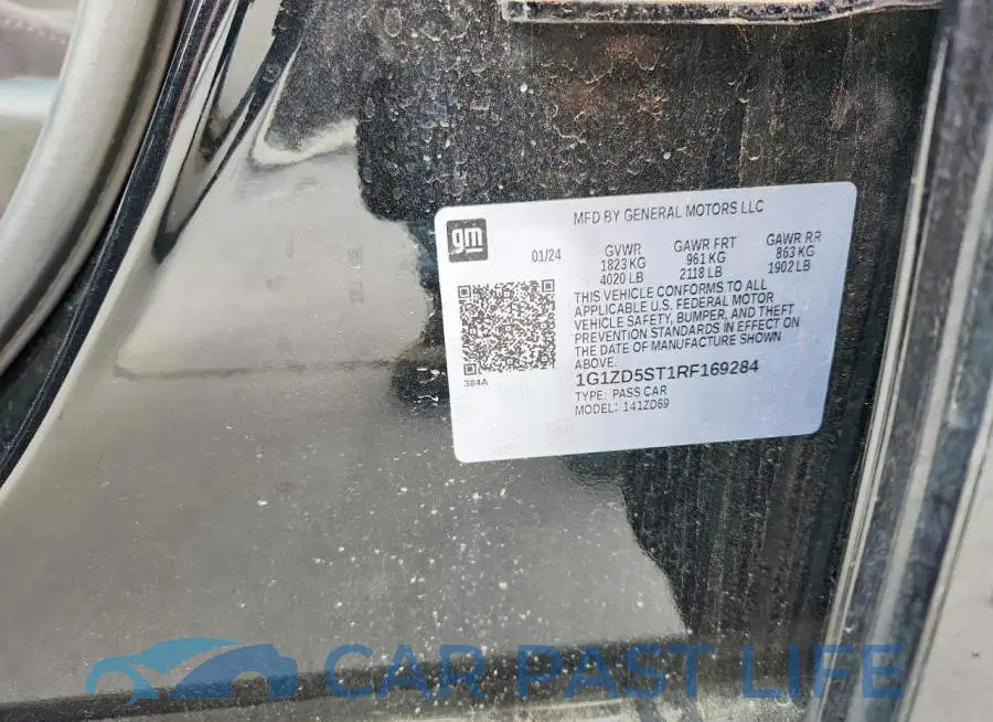 1G1ZD5ST1RF169284# 13