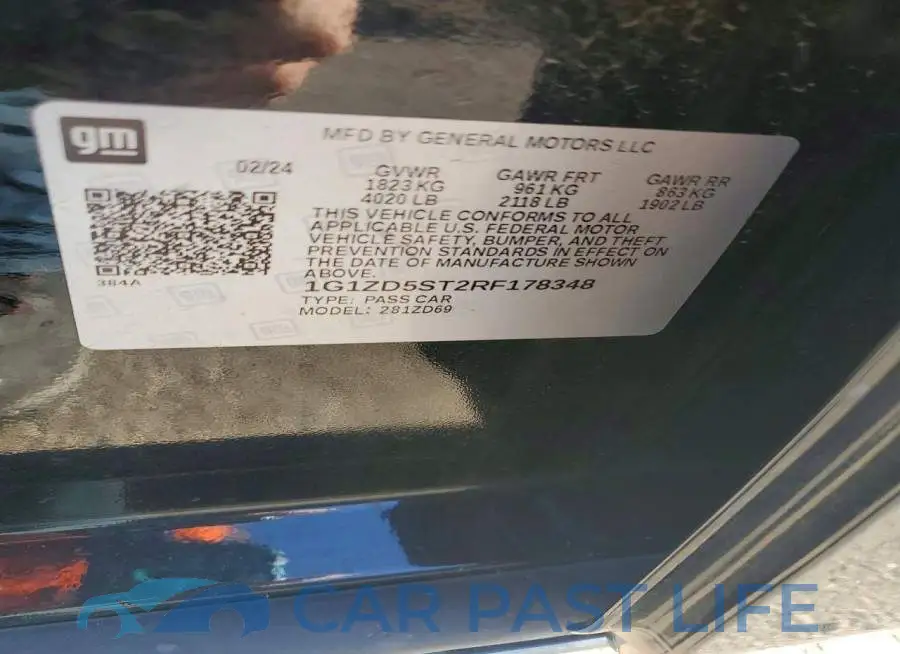 1G1ZD5ST2RF178348# 13