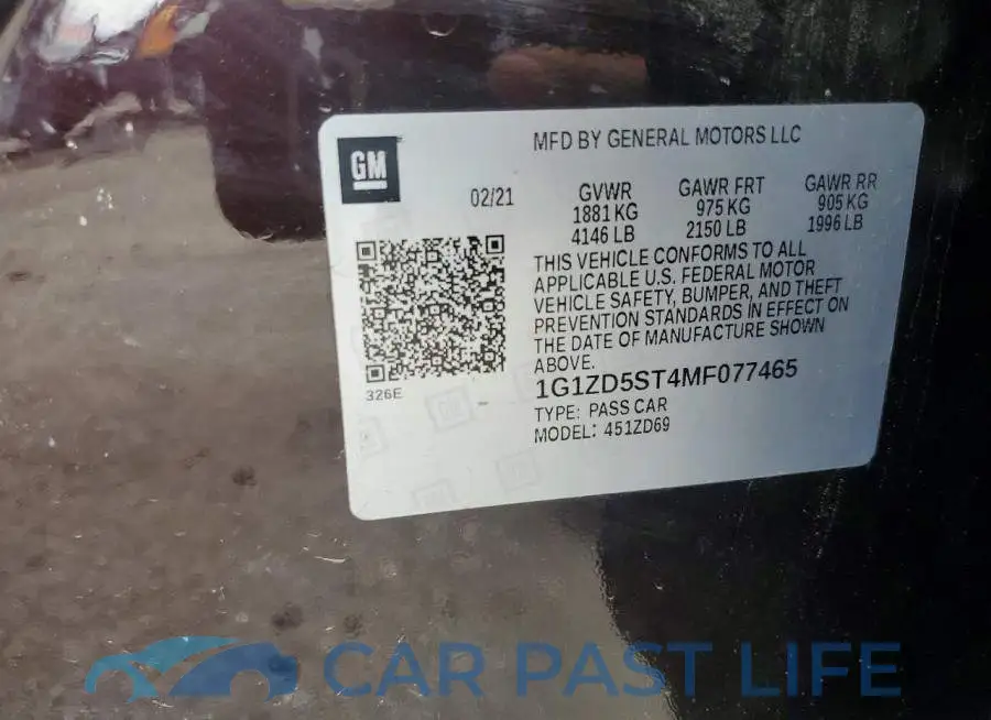 1G1ZD5ST4MF077465# 12