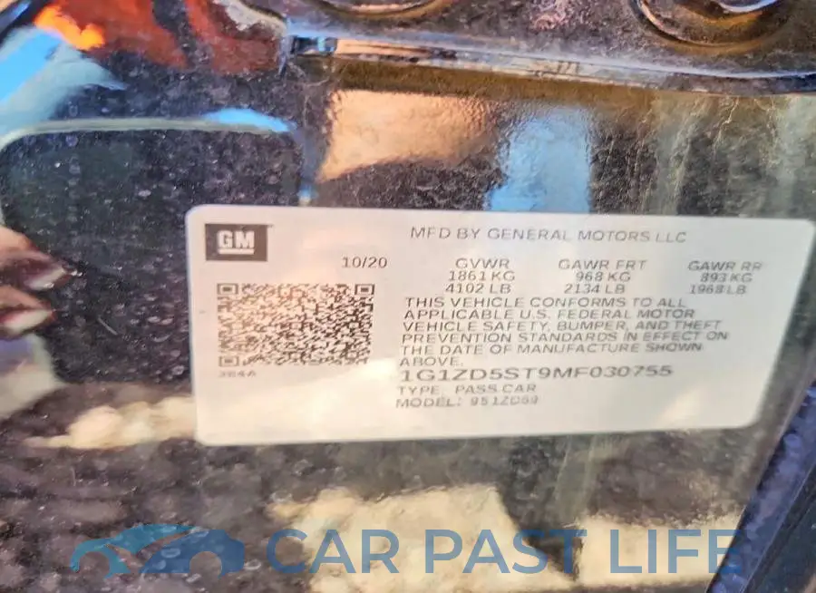 1G1ZD5ST9MF030755# 12