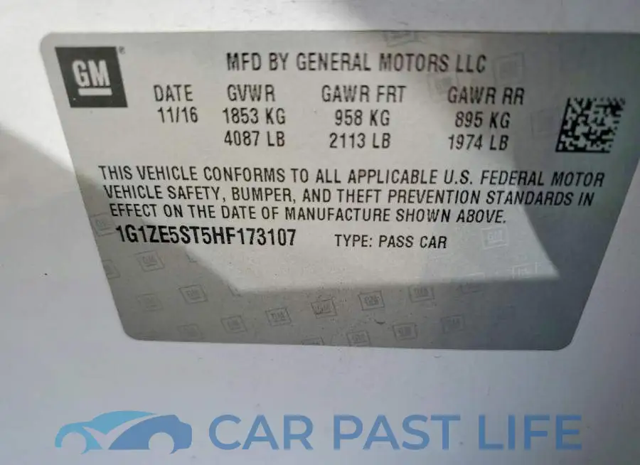 1G1ZE5ST5HF173107# 12