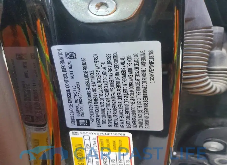 1GC4YVEY0NF118768# 12