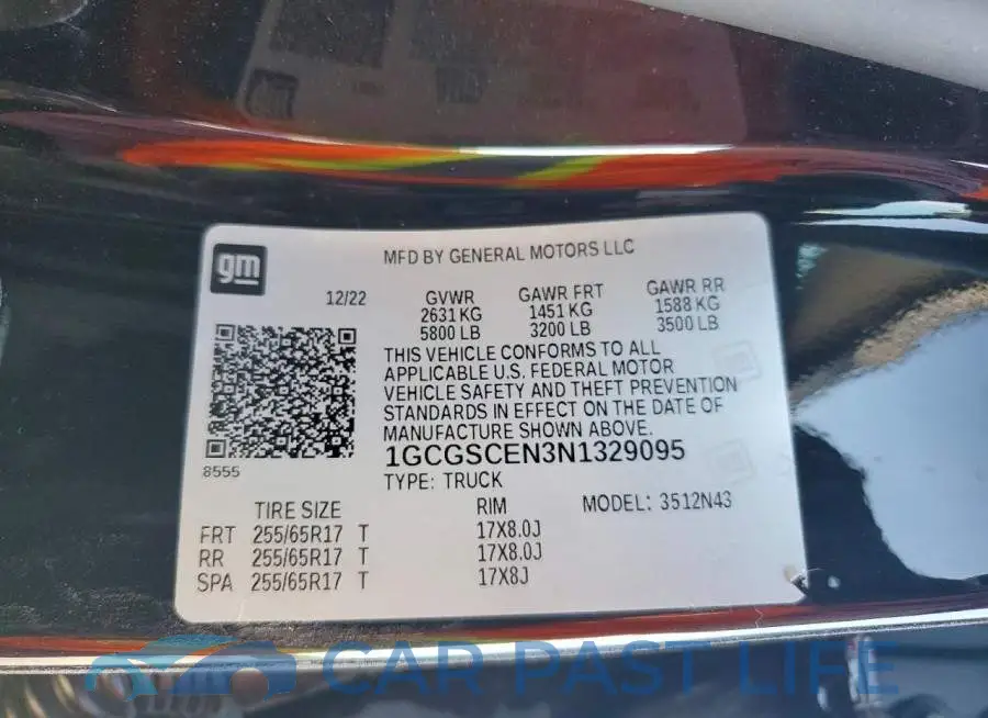 1GCGSCEN3N1329095# 13