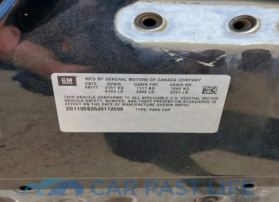 2G1105S35J9112608# 12