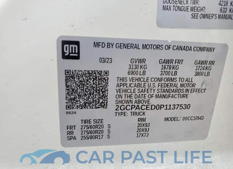2GCPACED0P1137530# 12