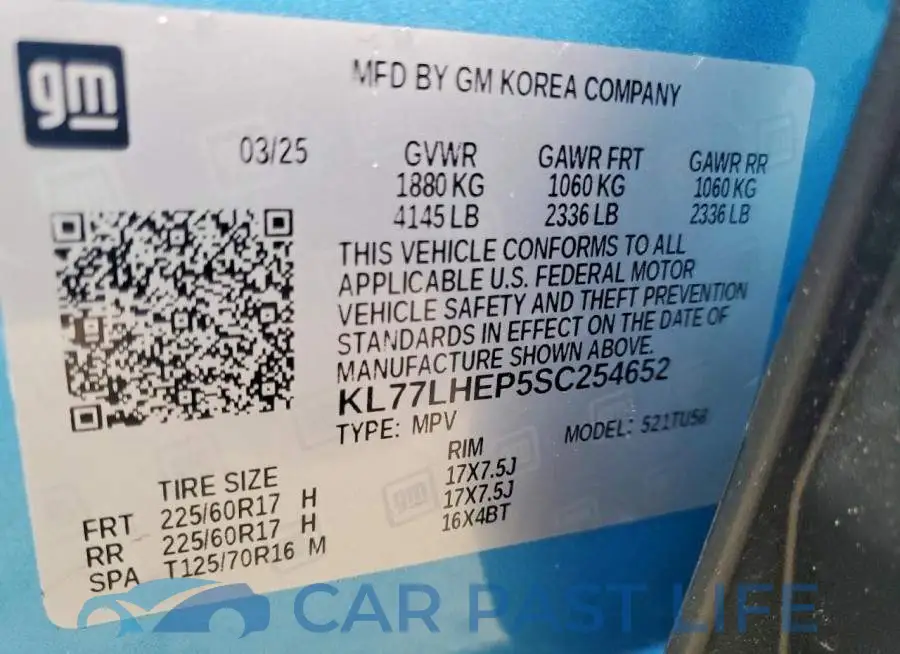 KL77LHEP5SC254652# 13
