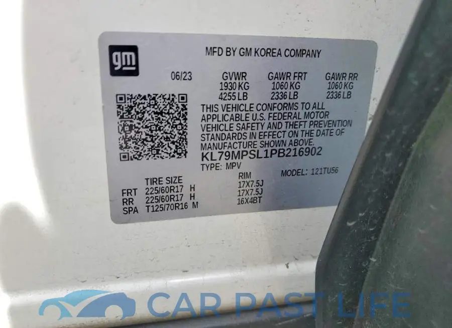 KL79MPSL1PB216902# 13