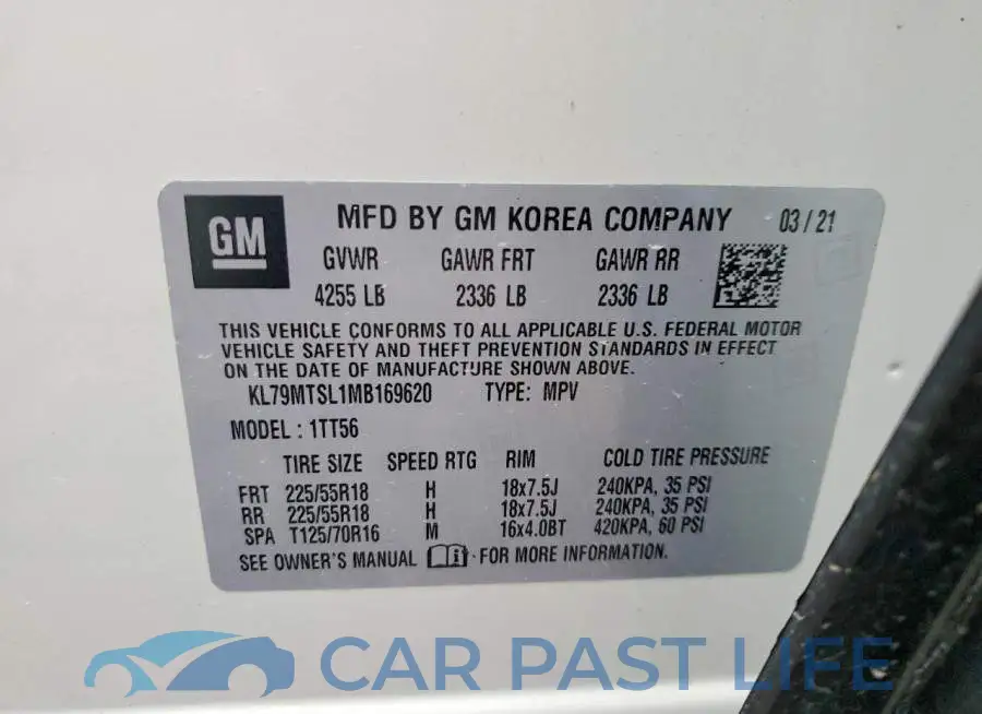 KL79MTSL1MB169620# 13
