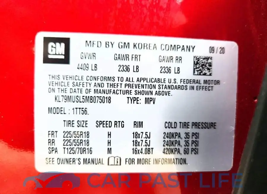 KL79MUSL5MB075018# 13