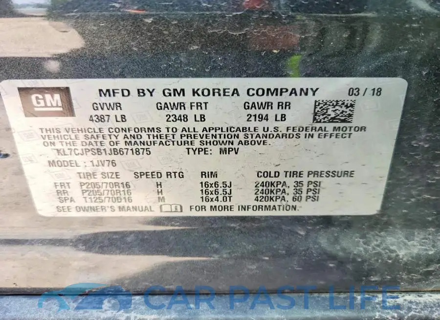 KL7CJPSB1JB671875# 13
