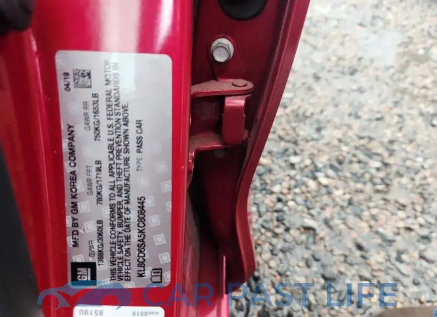 KL8CD6SA5KC808445# 12