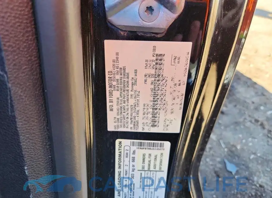1FA6P8TH9J5145070# 12