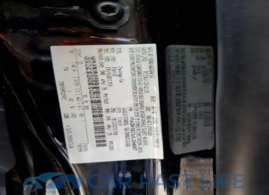 1FADP3E23JL304907# 13
