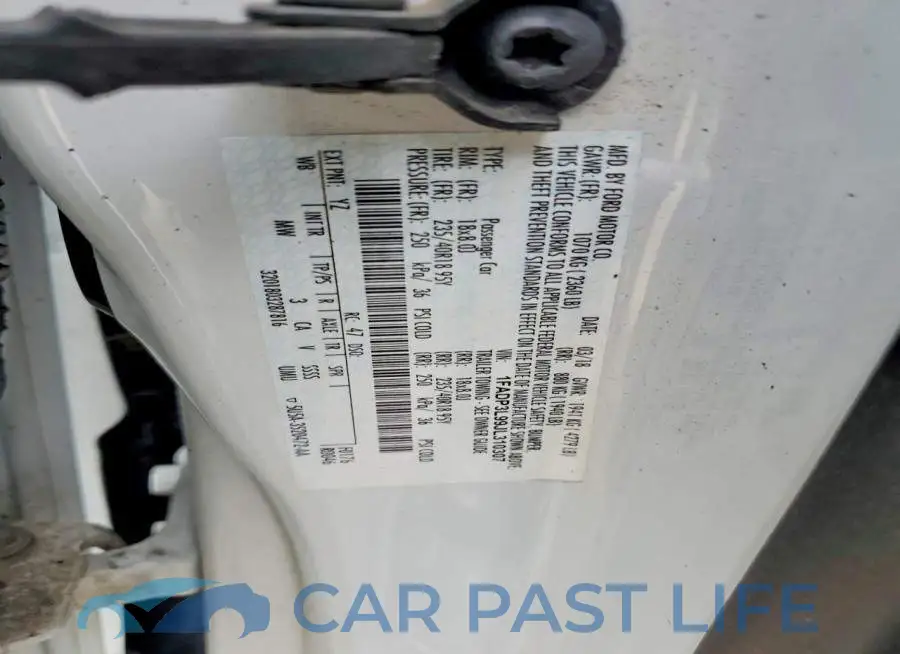 1FADP3L99JL310307# 12