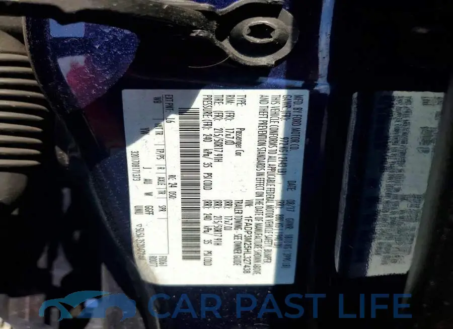1FADP3M25HL327438# 13