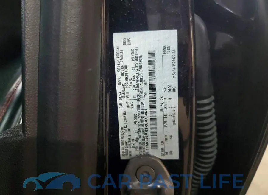 1FMCU9MN3RUA16061# 13