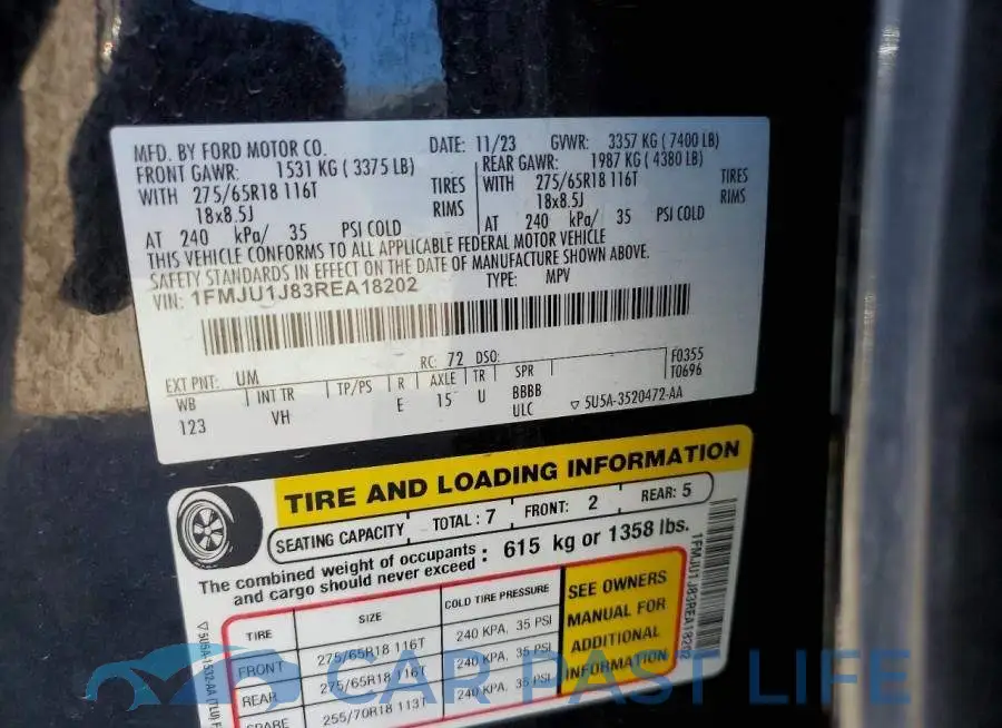 1FMJU1J83REA18202# 14
