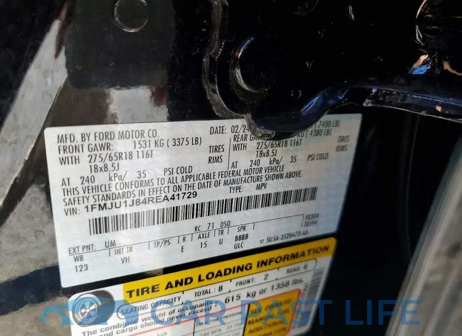 1FMJU1J84REA41729# 13