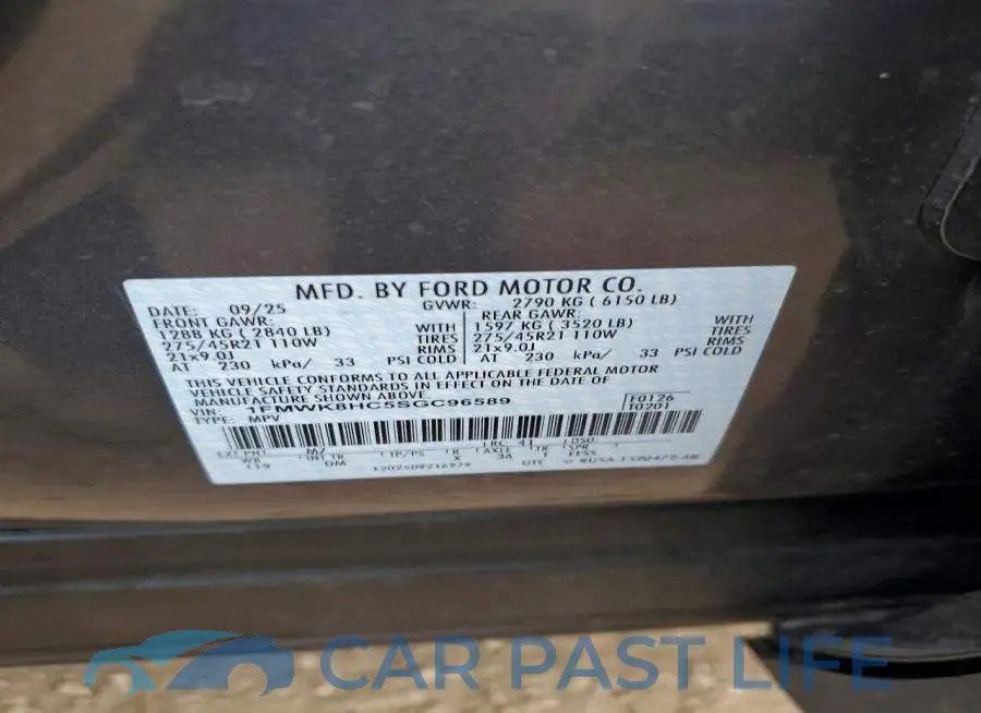 1FMWK8HC5SGC96589# 13