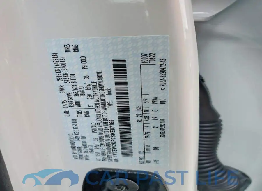 1FTEW2KP7SKE87165# 13
