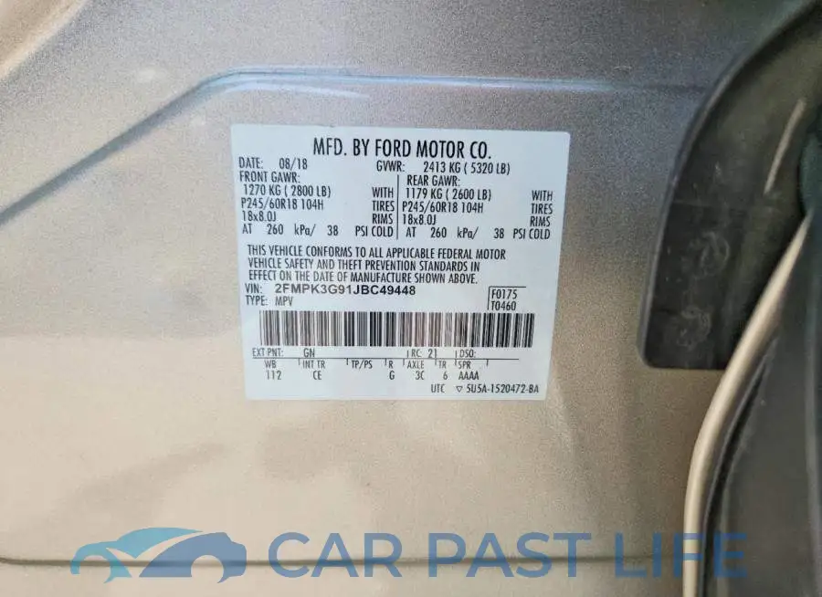 2FMPK3G91JBC49448# 14