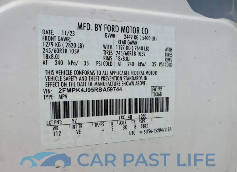 2FMPK4J95RBA59744# 13