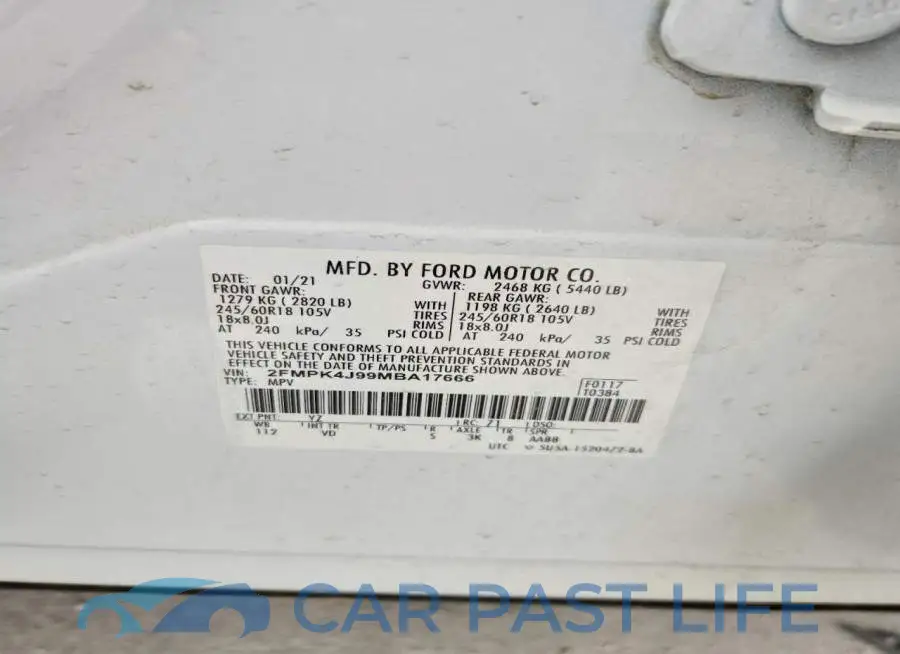 2FMPK4J99MBA17666# 14