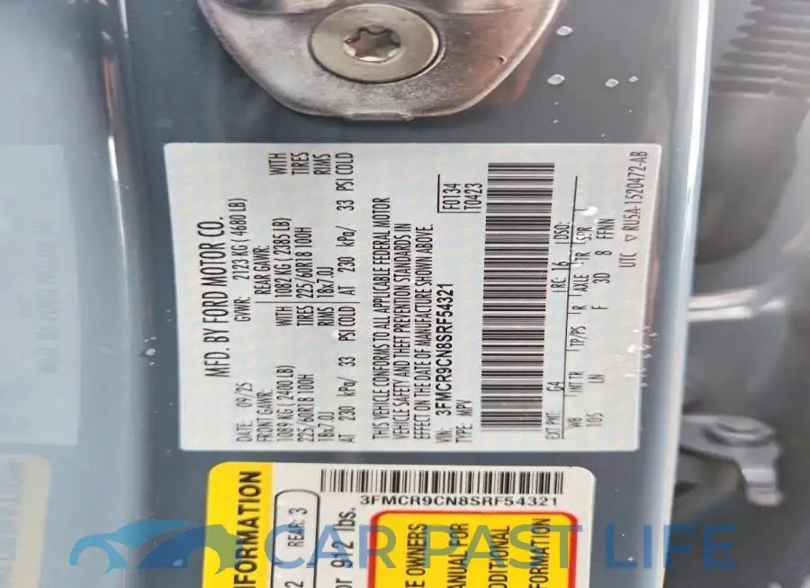 3FMCR9CN8SRF54321# 13