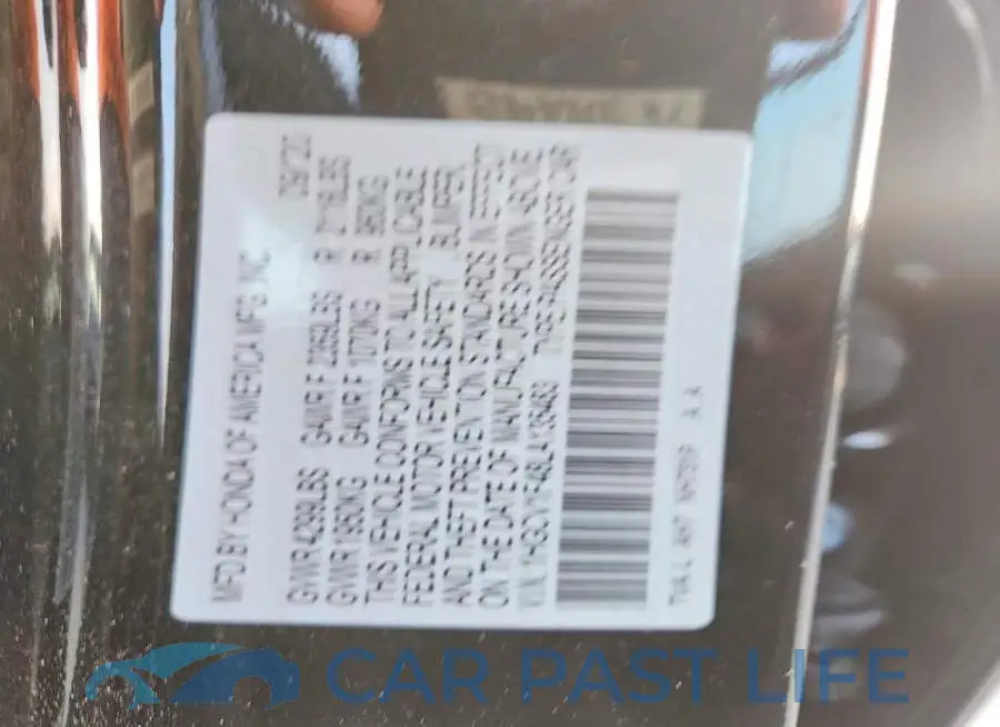 1HGCV1F48LA135483# 12
