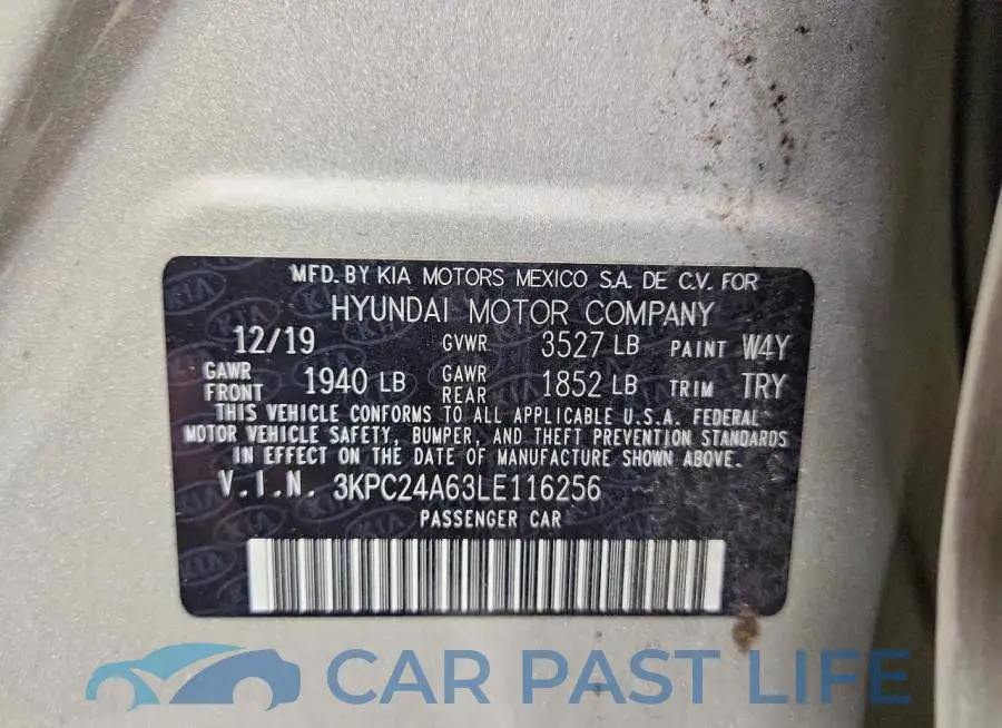 3KPC24A63LE116256# 12