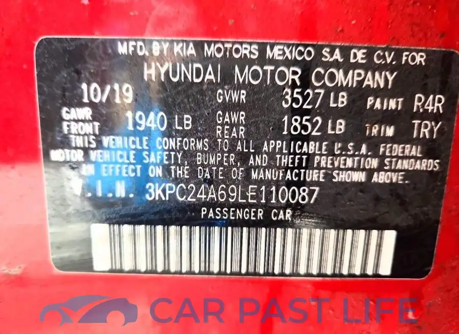 3KPC24A69LE110087# 12