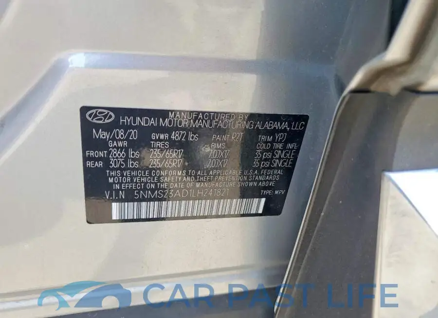 5NMS23AD1LH241821# 14