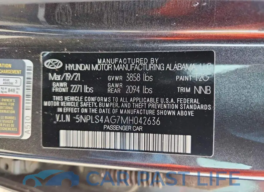 5NPLS4AG7MH042636# 13