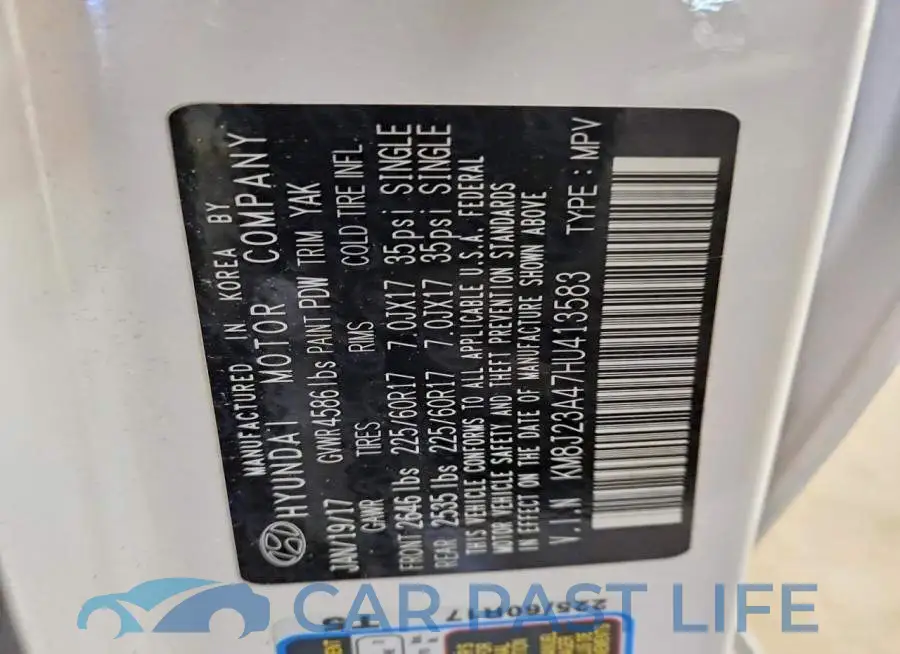 KM8J23A47HU413583# 13