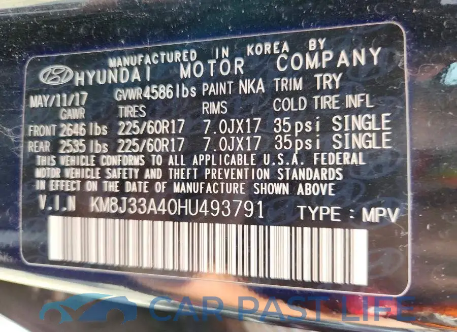 KM8J33A40HU493791# 13