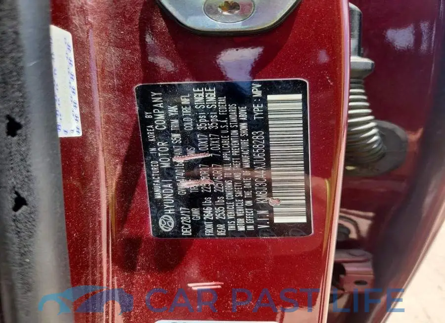 KM8J3CA4XJU658283# 14