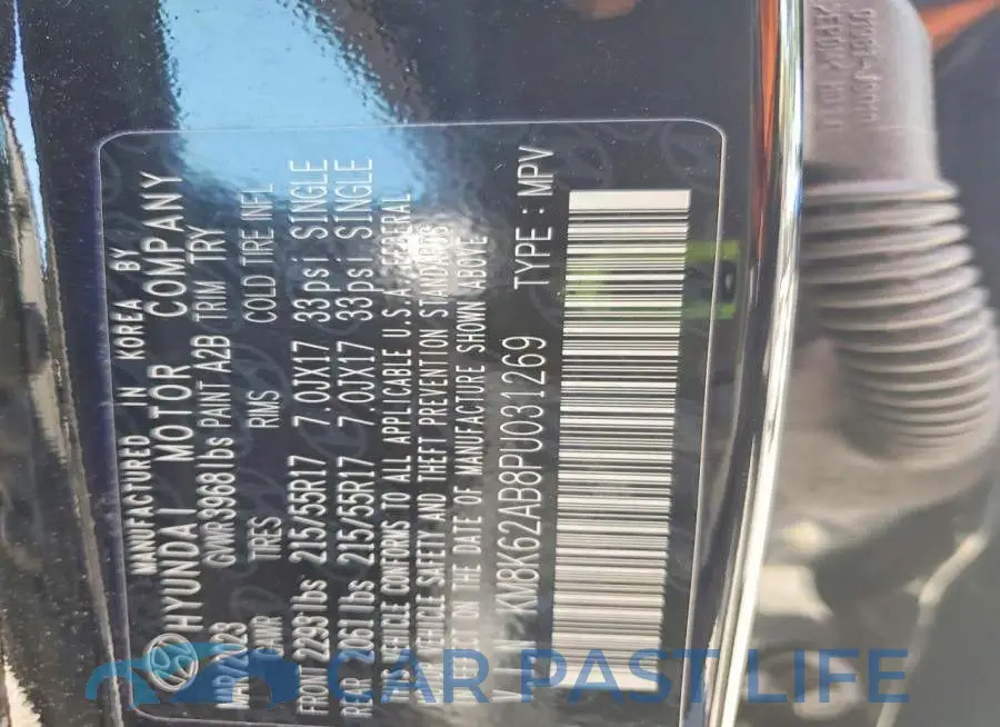 KM8K62AB8PU031269# 13